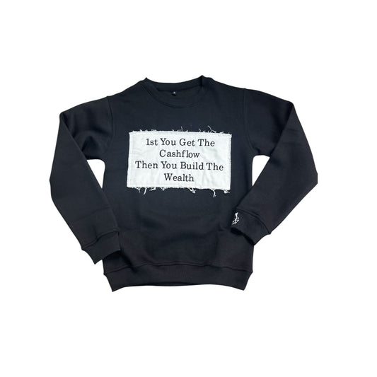 Crewneck Motto - Black