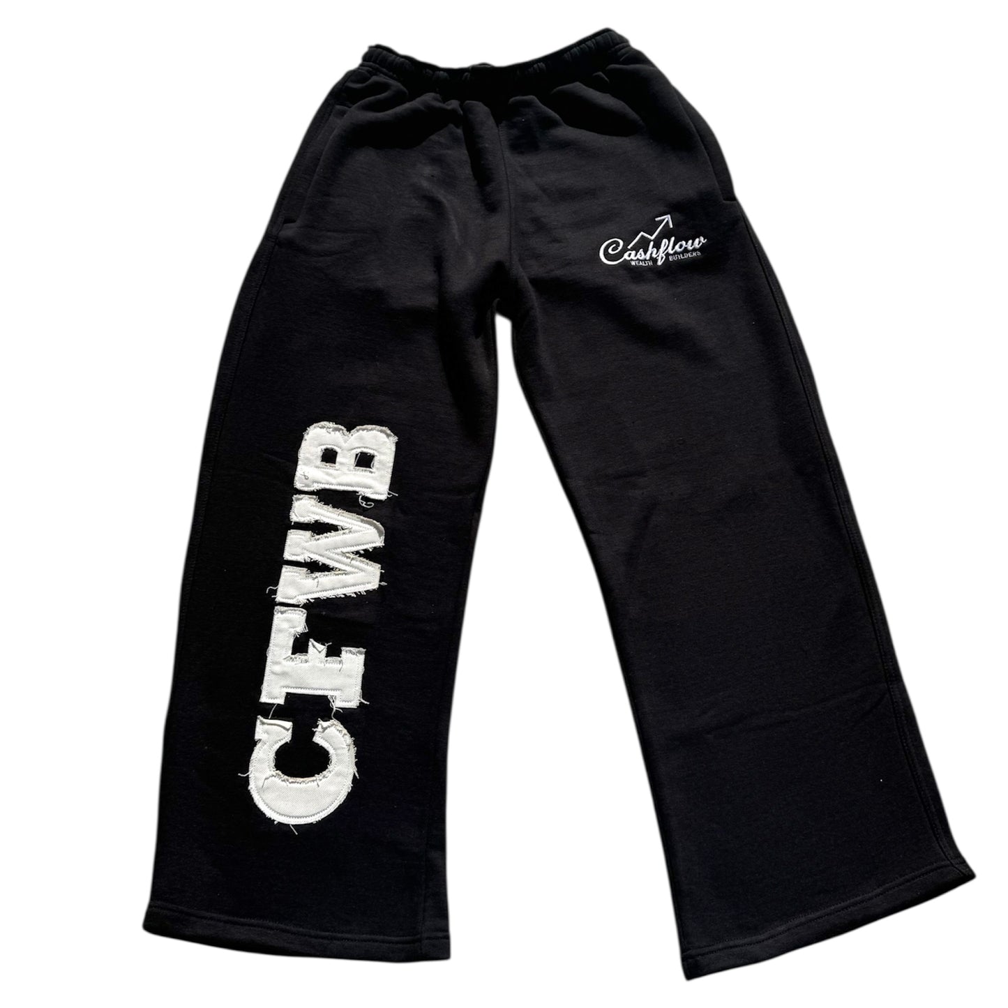 WEALTH CLUB BLACK JOGGERS