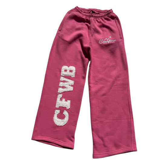 WEALTH CLUB PINK JOGGERS