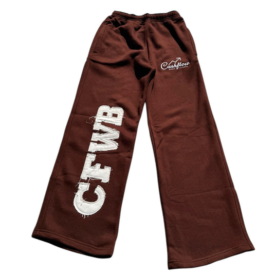 WEALTH CLUB BROWN JOGGERS