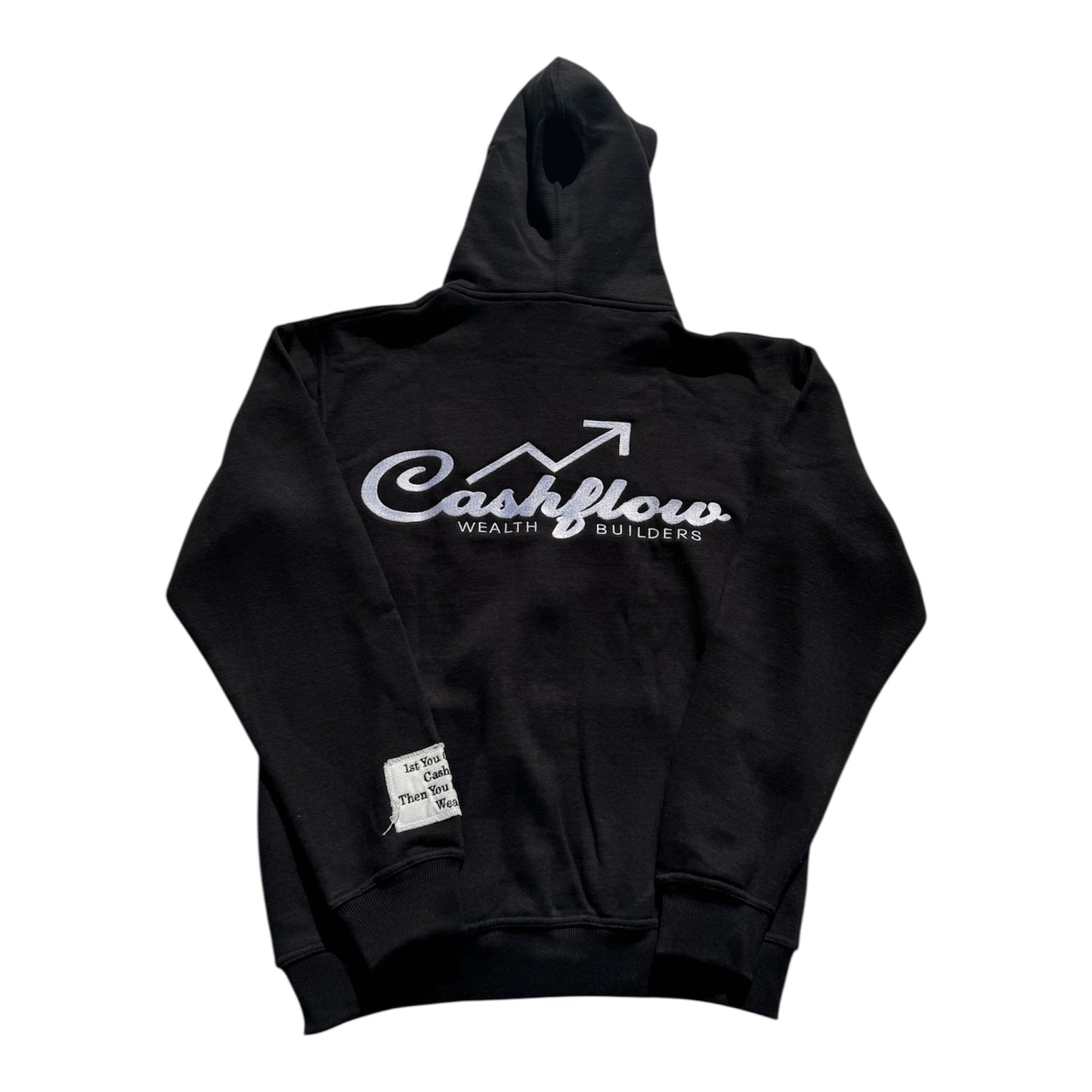 WEALTH CLUB HOODIE - BLACK