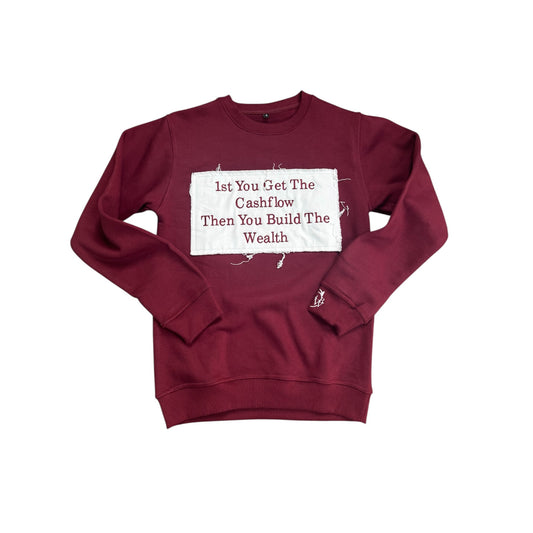 Crewneck Motto - Burgundy