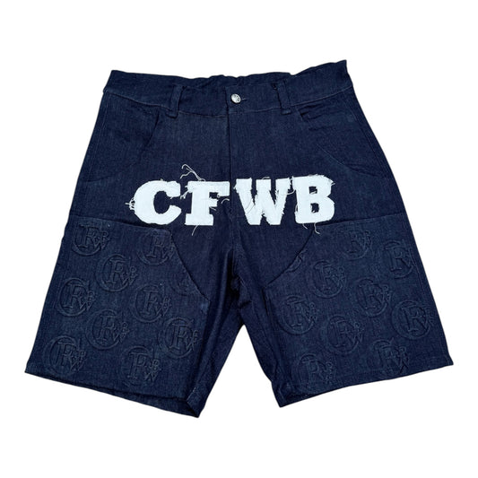 Denim Wealth Club Shorts - Dark Indigo
