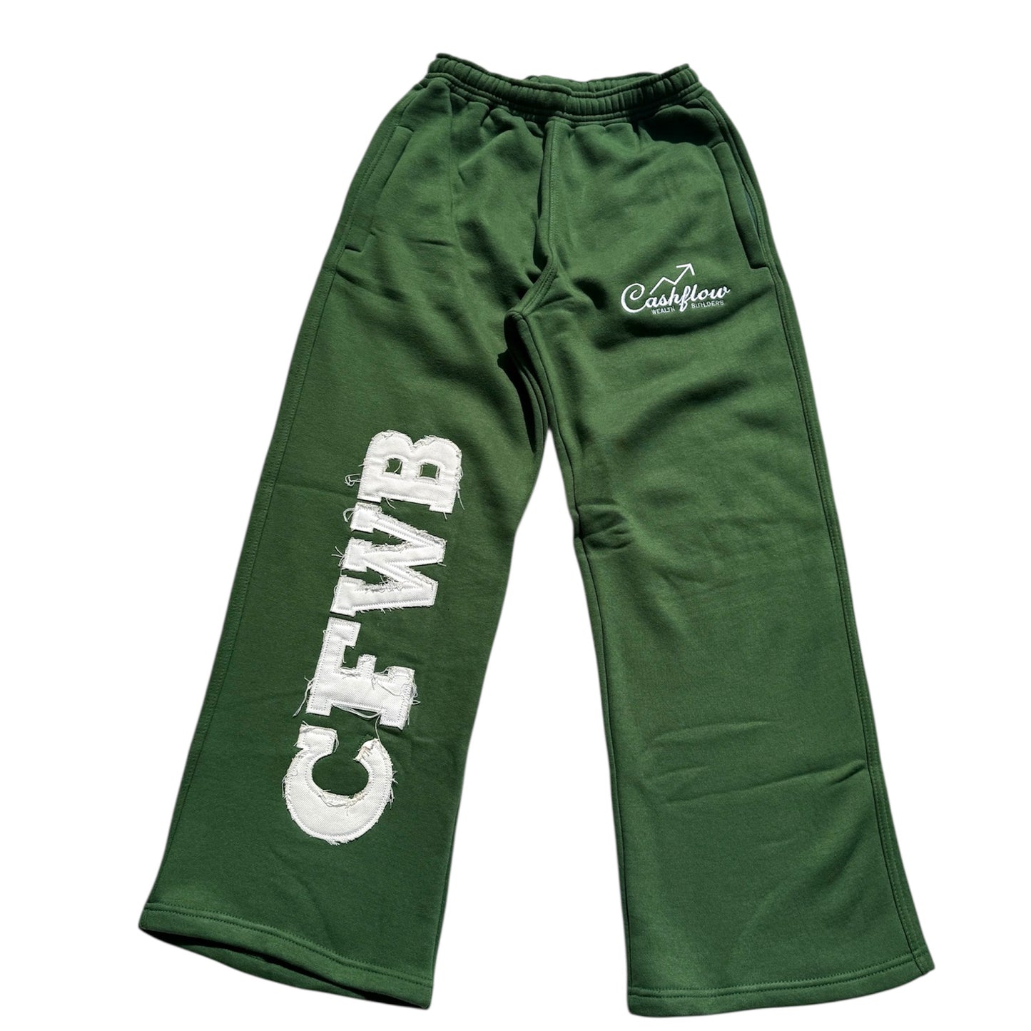 WEALTH CLUB GREEN JOGGERS