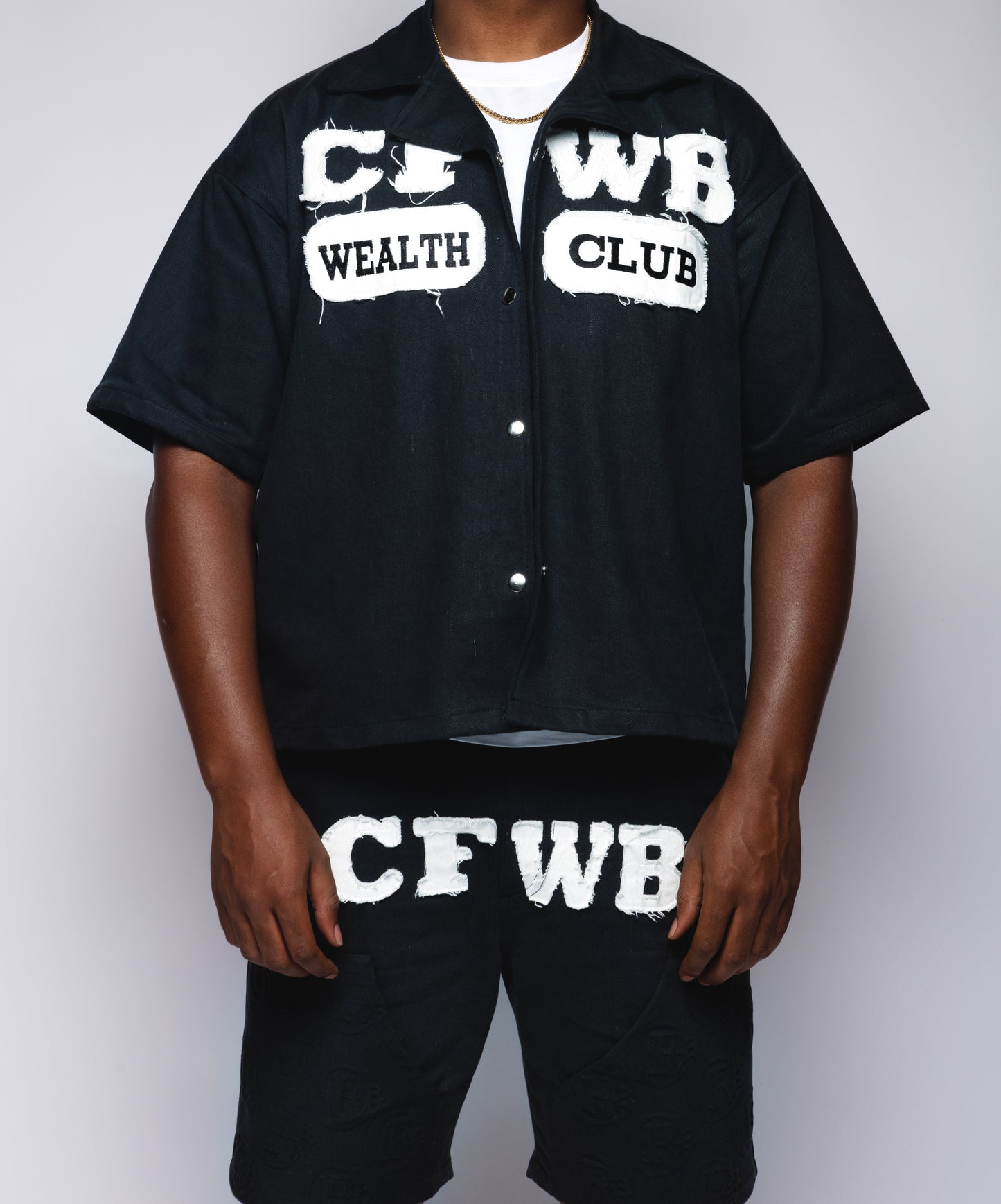 CFWB Denim Shirt - Black