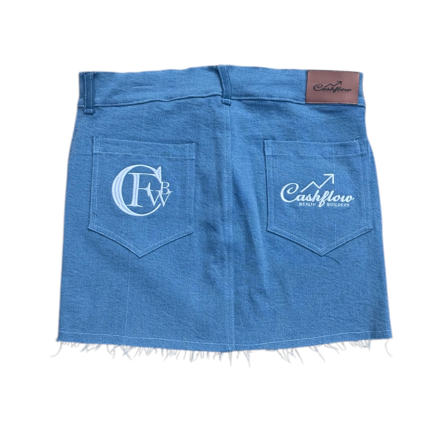 DENIM SKIRT - LIGHT WASH