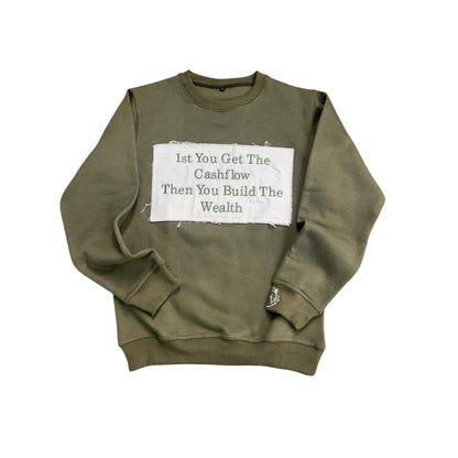 Crewneck Motto - Olive