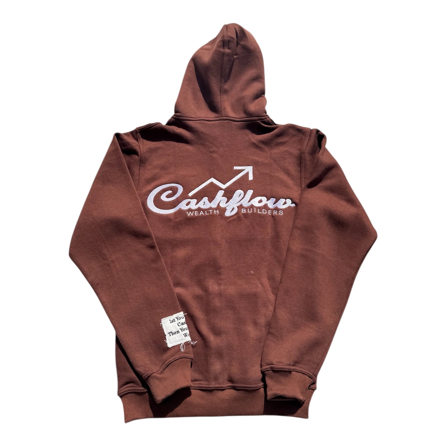 WEALTH CLUB BROWN HOODIE