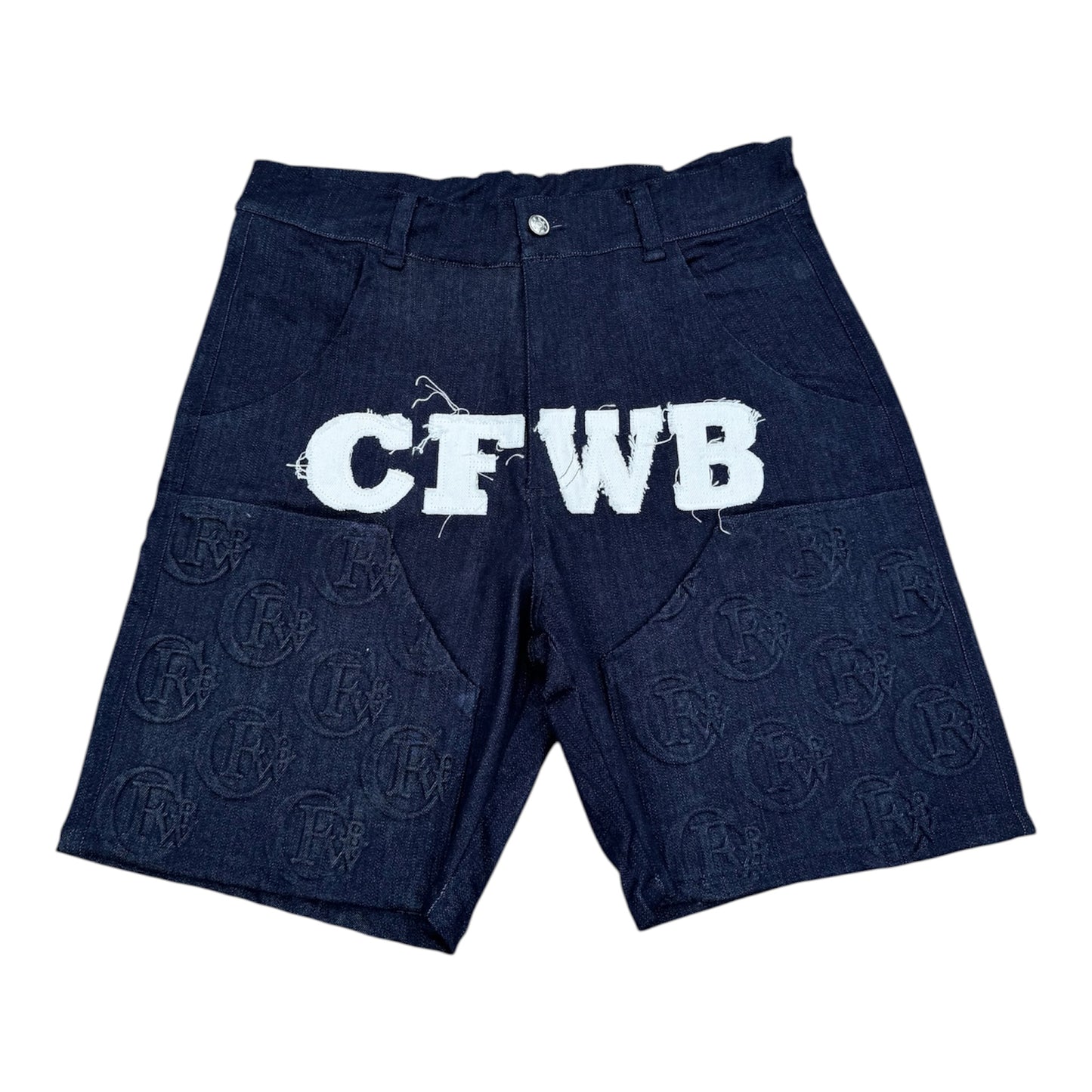 Denim Wealth Club Shorts - Dark Indigo
