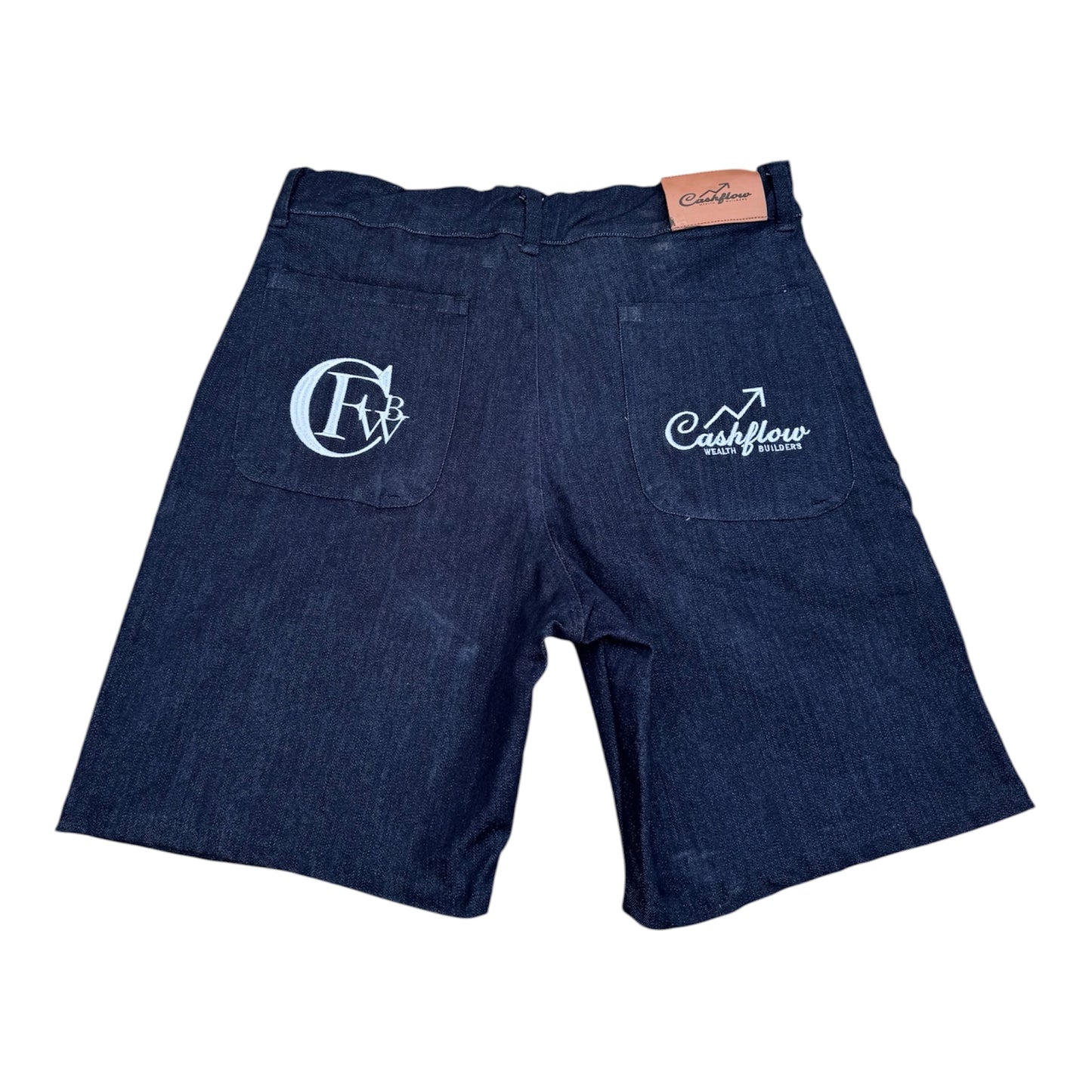 Denim Wealth Club Shorts - Dark Indigo