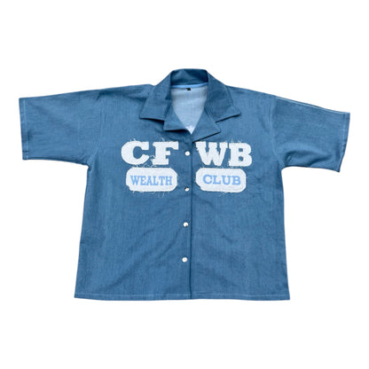 Denim Wealth Club Light Wash Shirt
