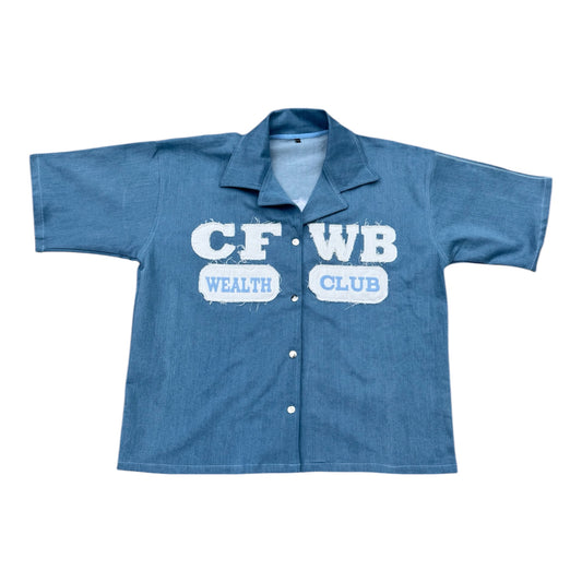 Denim Wealth Club Light Wash Shirt