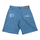 Denim Wealth Club Light Wash Shorts