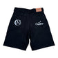 Denim Wealth Club Black Shorts