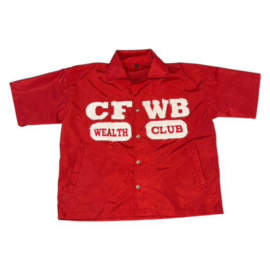CFWB RED NYLON SHIRT